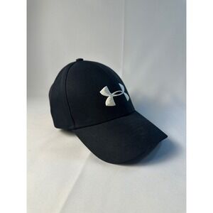 Under Armour Women's Hat‎ Cap Adjustable Back Curved Bill Black OSFA